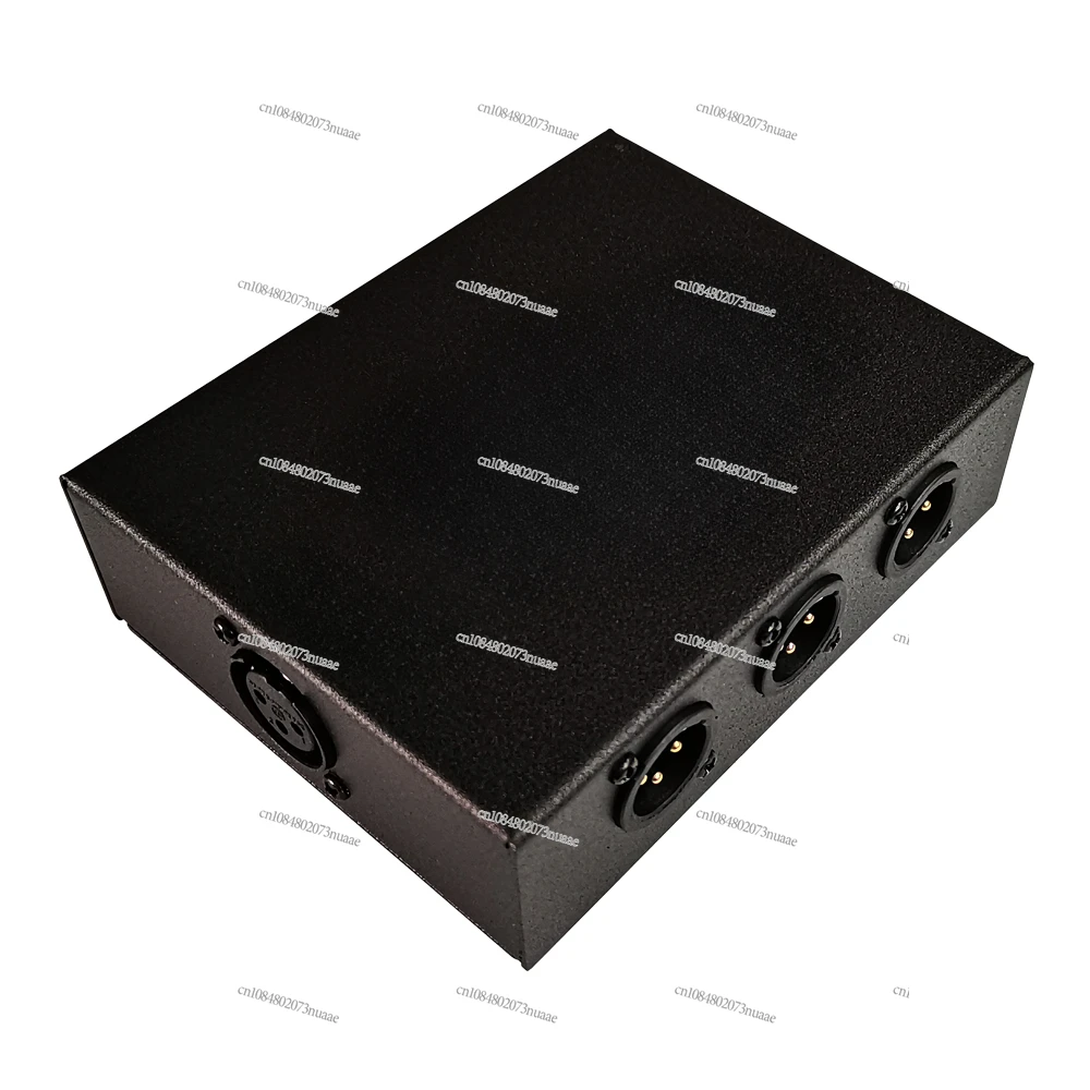 Passive XLR 1 in 6 Out Signal Splitter 6 in 1 Out Mixer Signal Splitter Stage Conference Lossless