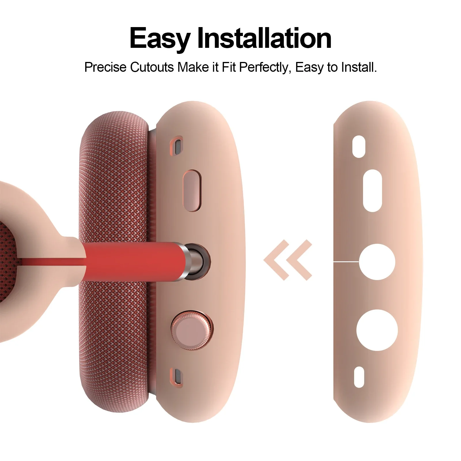 Silicone Shockproof Case For AirPods Max Ear Pad Ear Cups Headband Cover Ear Cushion/Ear Muff Protector for AirPods Max view 2