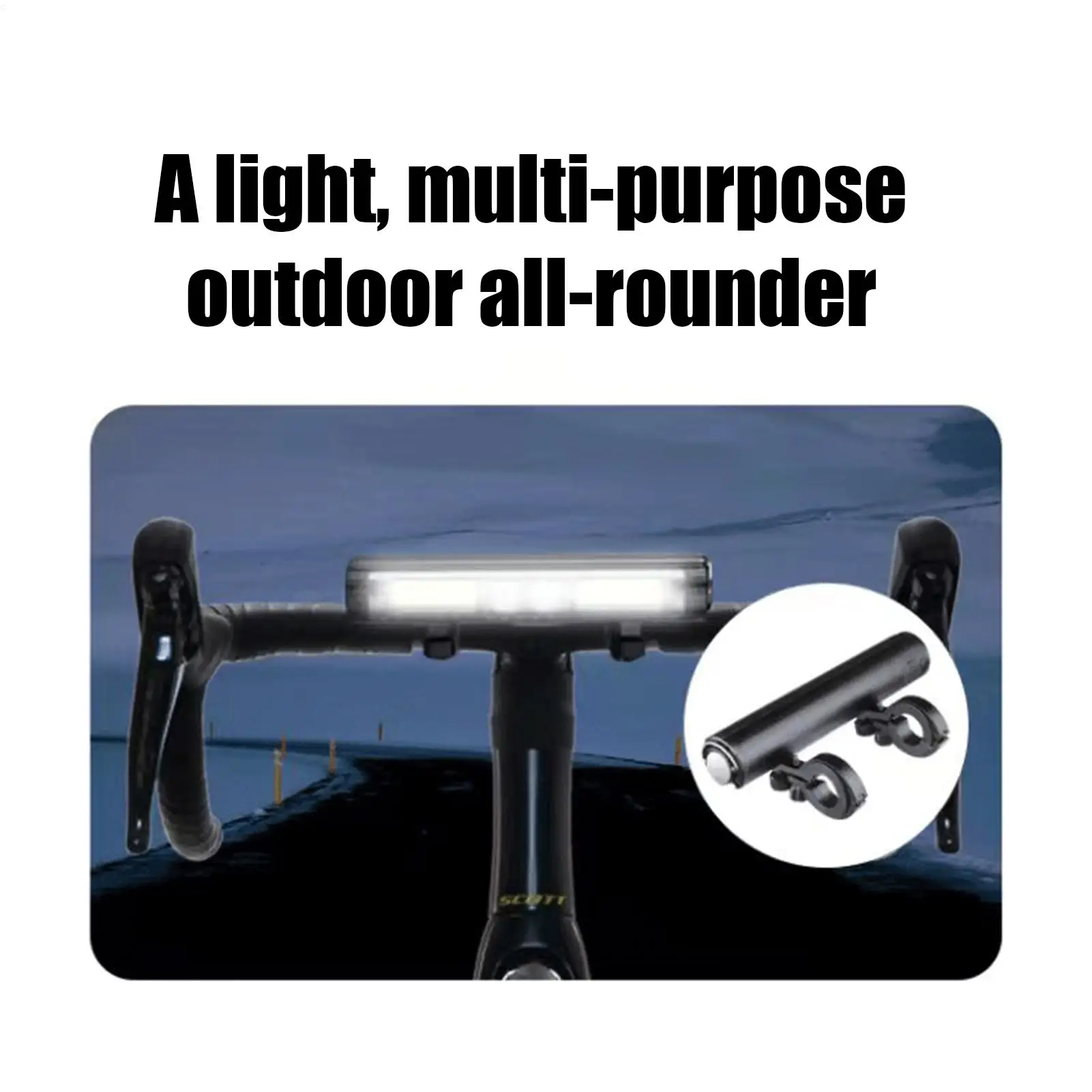

Cycling Front Light USB Rechargeable Waterproof 4 Modes Bike Front Light For Youth Adults Men Women Cyclists Hobbyists
