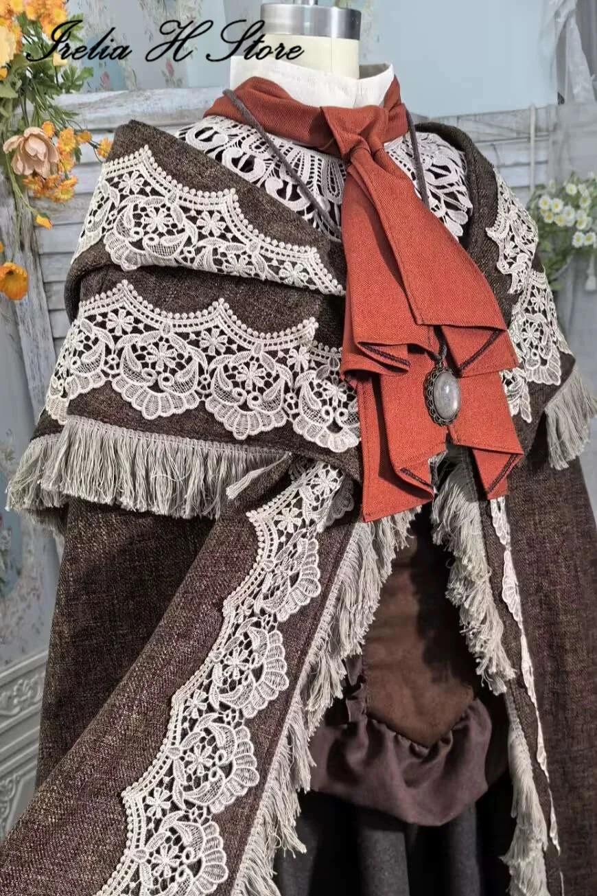 Irelia H Store Blood&borne Plain Doll Cosplay Plain Doll Cloak top skirt Party Set Halloween Costumes can custom size image 3