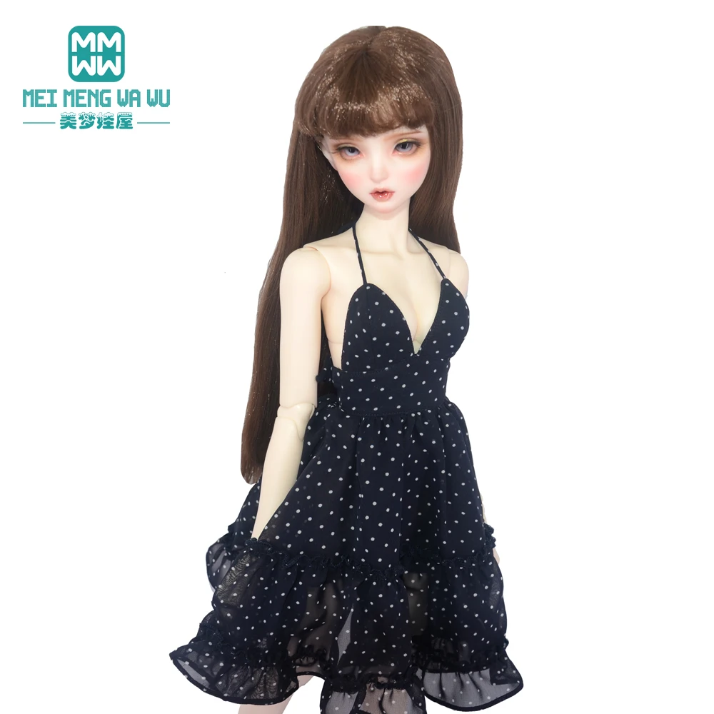 58--60CM 1/3 BJD Doll Clothes DD SD Toy Ball Joint Doll Accessories Fashion Dress Chiffon Skirt Girl Gift