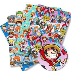 One Piece Anime peripherals Fabric 140*50cm DIY Sewing Patchwork Quilting Baby Dress Printed Fabric Fabric Sewing Kids