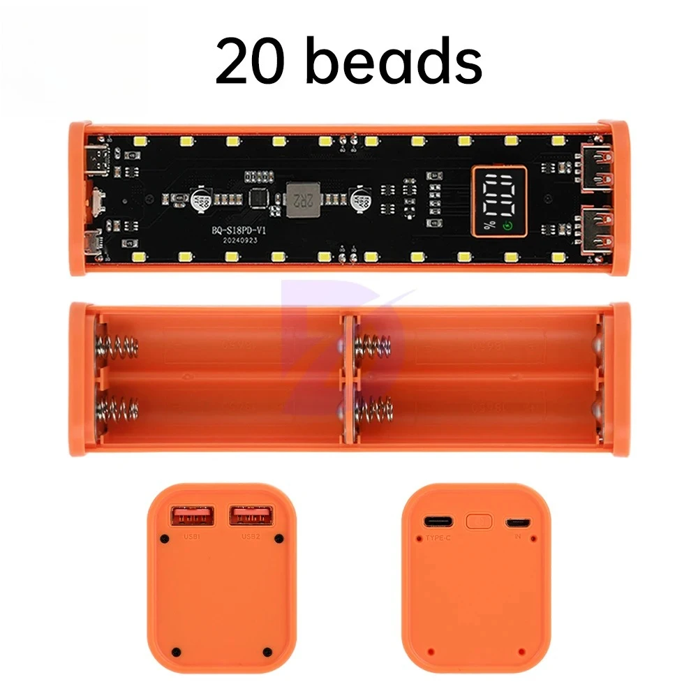 

Механический прозрачный 8-элементный аккумуляторный ящик 18650, комплект «сделай сам», мобильный комплект для быстрой зарядки, без пайки