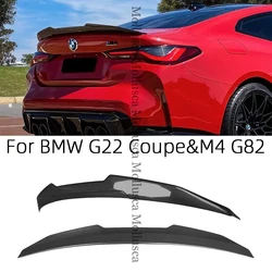 For BMW 4 Series G22 Coupe&M4 G82 PSM Style Carbon fiber Rear Spoiler Trunk wing 2020-2026
