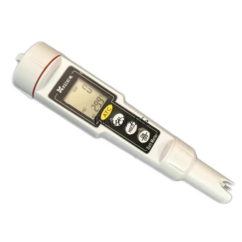 

jj4 CT-3080 Digital Display Portable Salinity Meter Pen Type High Precision Electronic Salinity Meter Seawater Salinity Meter