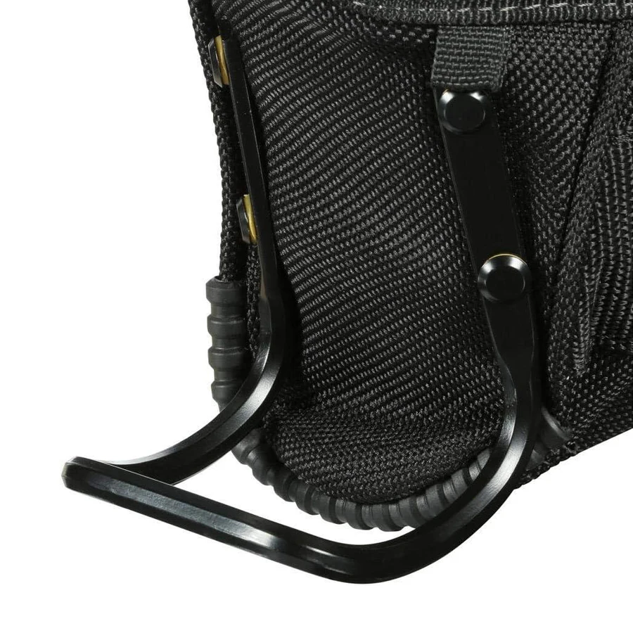 ToughBuilt Tool Belt TB-CT-24 Work Belt Project Pouch for Tool Belt 6 Pockets Hammer Loop-Heavy-duty Construction