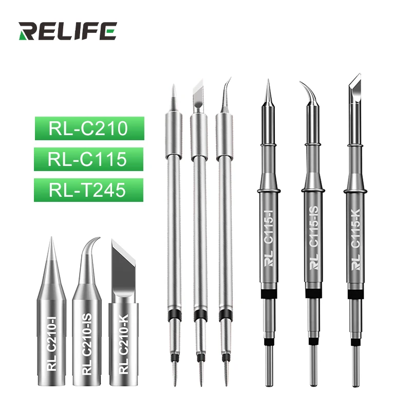 RL-C210 /C245 / C115 Soldering Iron Tips Heating Core Efficient Heat Conduction Temperature Universal JBC