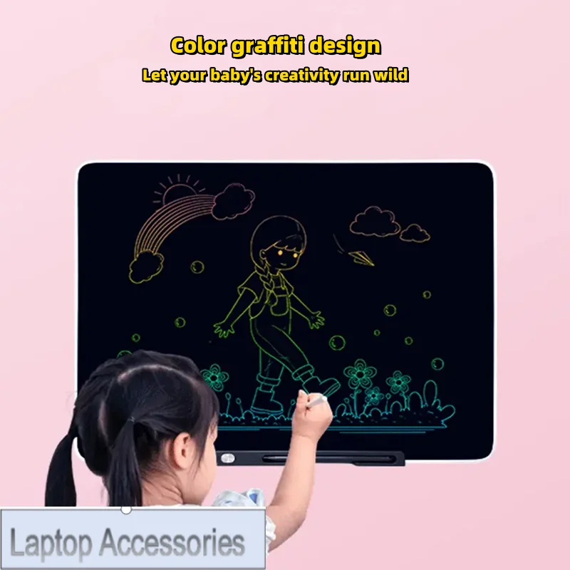 13/16/20 inch Rechargeable LCD Writing Tablet Kids Graffiti Sketchpad Toys  Drawing Board Handwriting Black board Child Toy Gift
