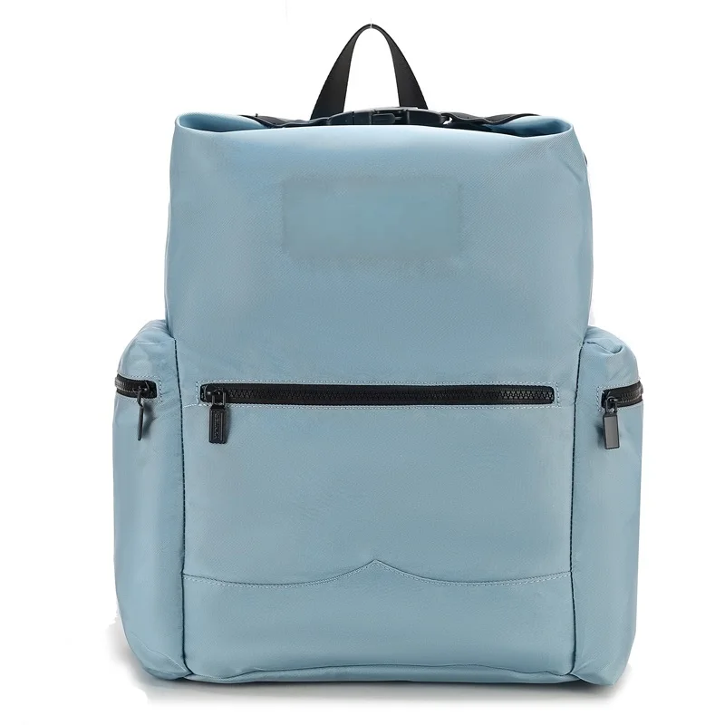 حقيبة ظهر للكمبيوتر، حقيبة مدرسية للطلاب، حقيبة حمل عصرية بسيطة، حقيبة أمتعة خفيفة الوزن ذات سعة كبيرة، حقيبة سفر #6