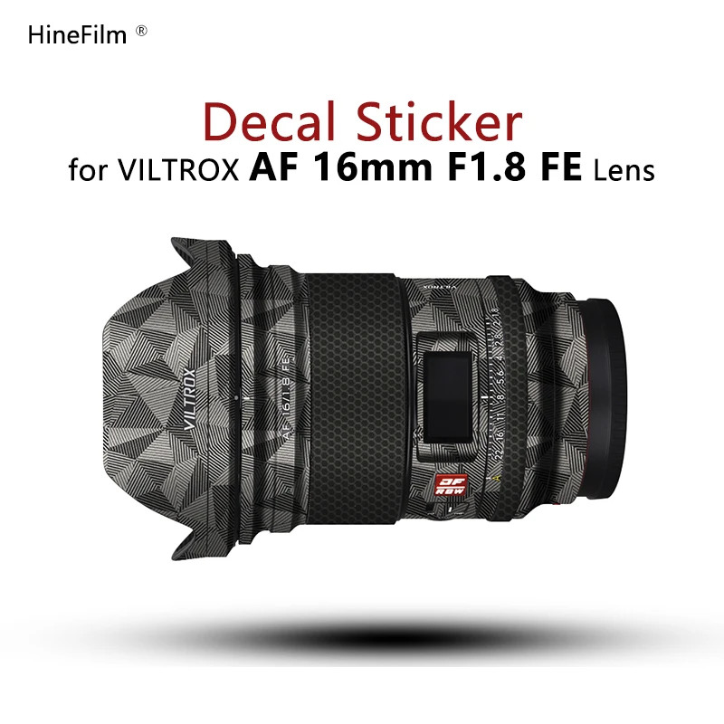 

Viltrox 16 F1.8 FE Mount наклейка на рассеиватель AF16 F1.8 Decal Skin для Viltrox AF 16 мм F1.8 защитная оболочка для объектива