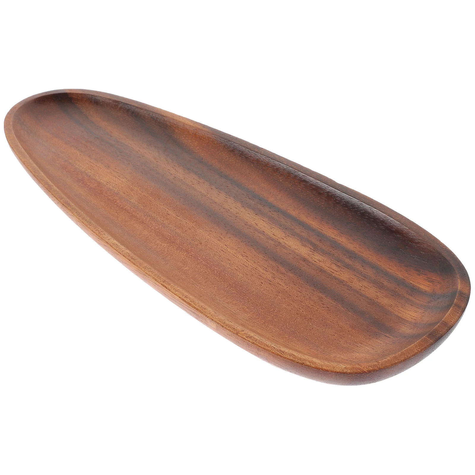 

Wooden Irregular Jewelry Storage Tray Multipurpose Bathroom Organizer Vanity Countertop Decorative Tray Counter Holder