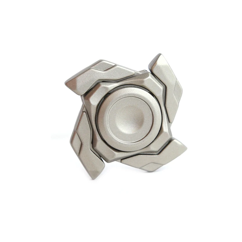 الفولاذ المقاوم للصدأ البسيطة المفتوحة درع الجيروسكوب EDC المغناطيسي تململ المنزلق الإجهاد الإغاثة هدية للبالغين المحمولة القلق سطح المكتب لعبة #5