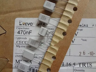 

MMK5 film capacitor 0.47UF100V 470N100V 474/100V foot distance 5mm