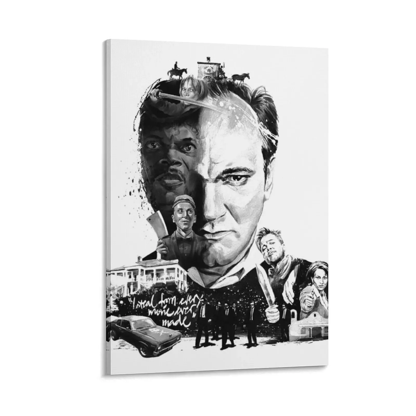 

Director Tarantino Canvas Painting decorative wall canvases Paintings on canvas for living room