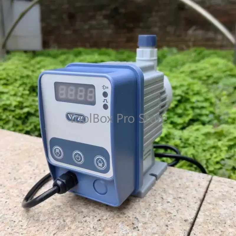 

0-70L/H Electronic Metering Dosing Pump Diaphragm Pump Adjustable Acid Chlorine Chemical Dosing Pump