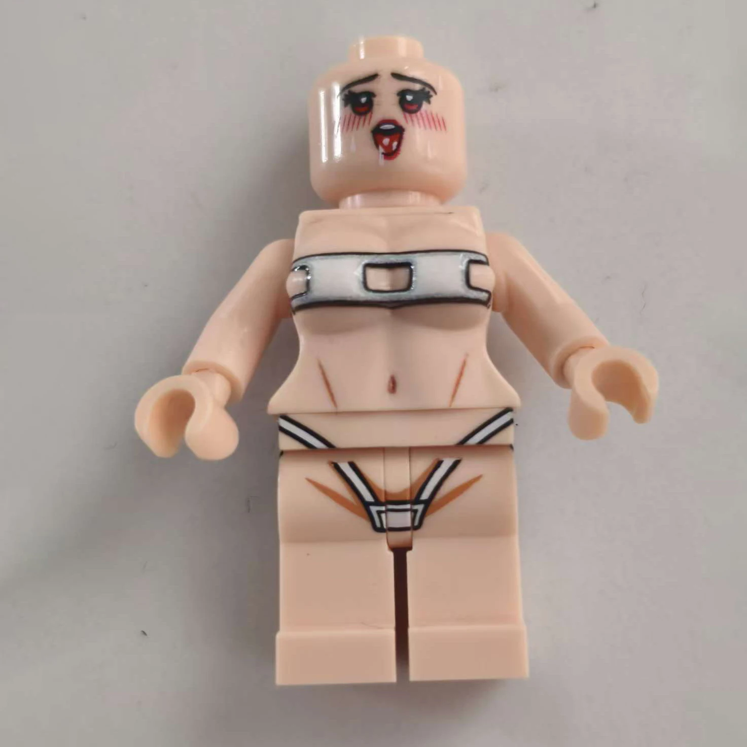 Sexy Beautiful Girl Swimsuit Ball Joint Building Blocks Peripheral Assembling Desktop Decoration Ornaments Birthday Gift Toys