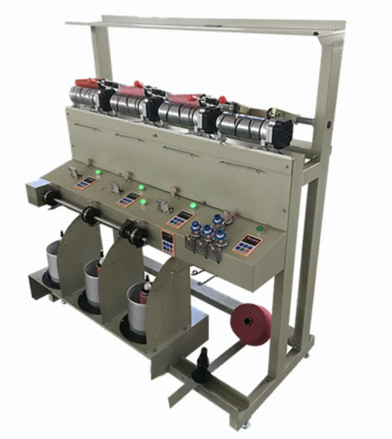 4-Head Automatic Yarn Thread Twisting Machine Winding Machinery Product