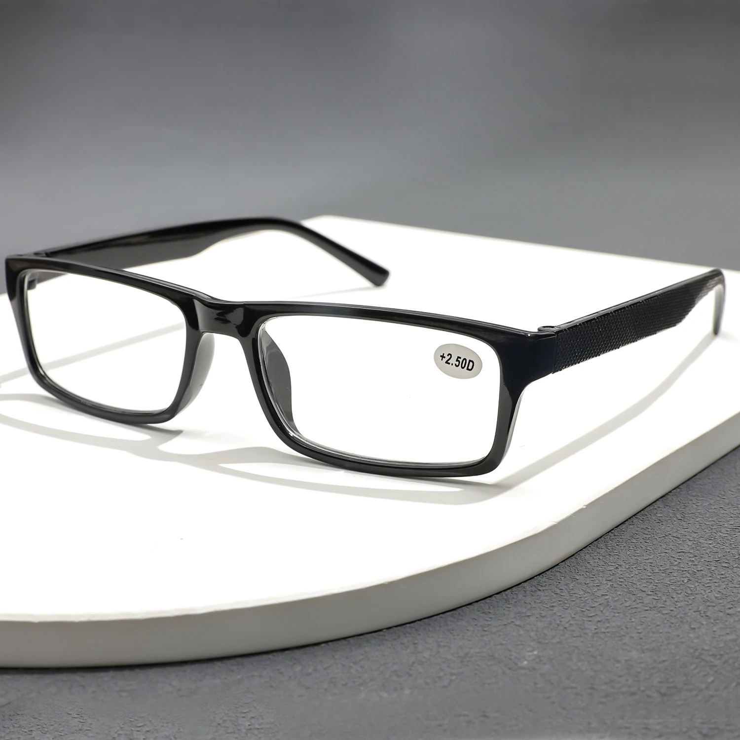Lesebrille für Männer und Frauen, Sport, Anti-Blaulicht-Lesebrille, Schwarz, Rot, Presbyopie-Brille +100 bis +400 Brille