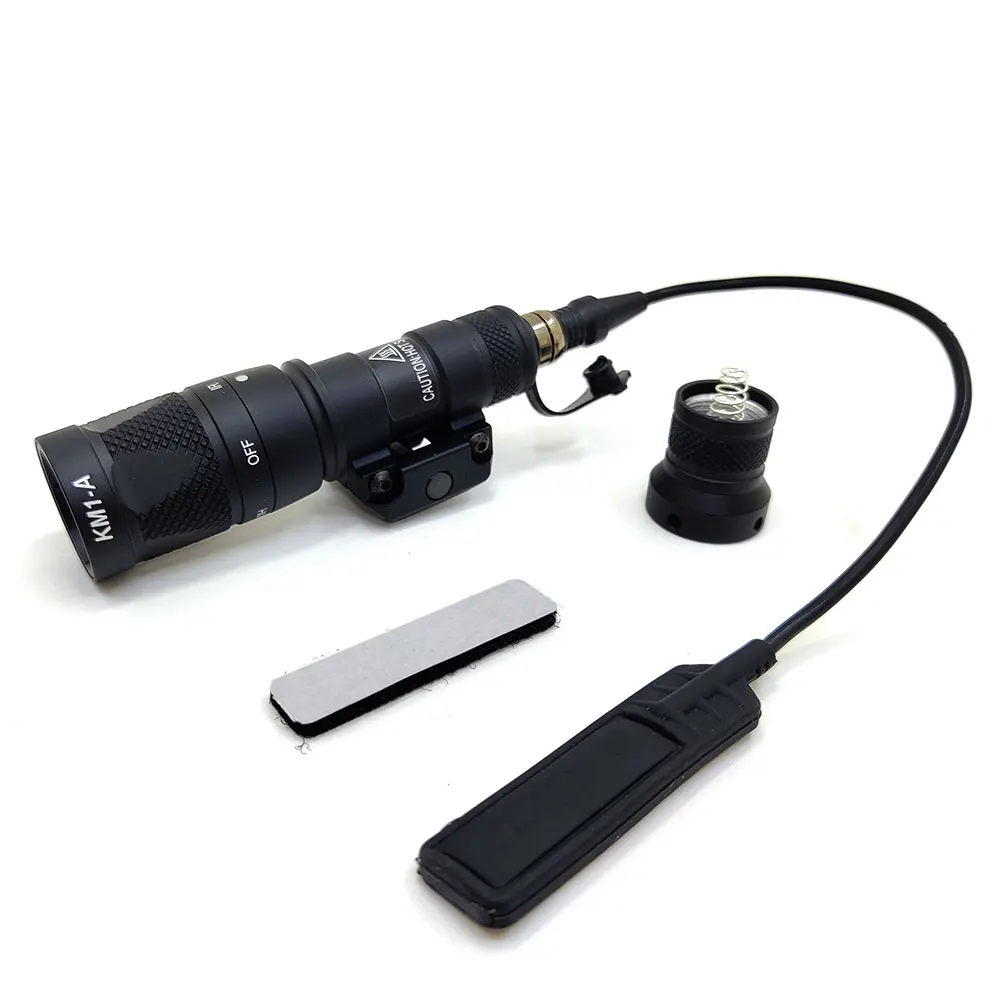 SOTAC Tactical M300V IR Lighting and LED White Scout Flashlight with Remote Pressure Switch