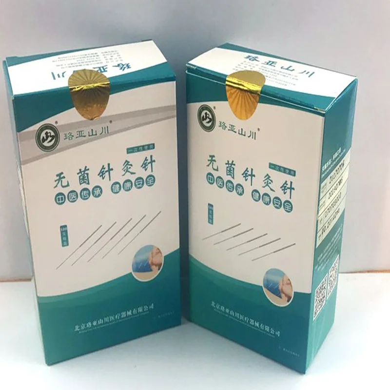 new 0.16/18/20/25/30mm 500pcs disposable acupuncture needle for single use with tube acupunctue beauty massage needle