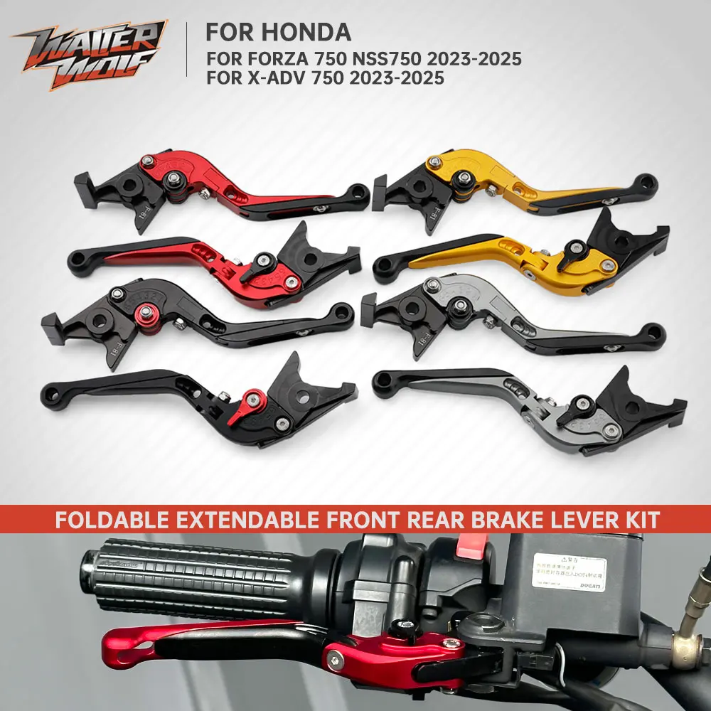 

Motorcycle Accessories Handle Control Brake Lever For Honda NSS Forza 750 NSS750 X-ADV Xadv 750 2023-2025 Aluminum Hand Levers