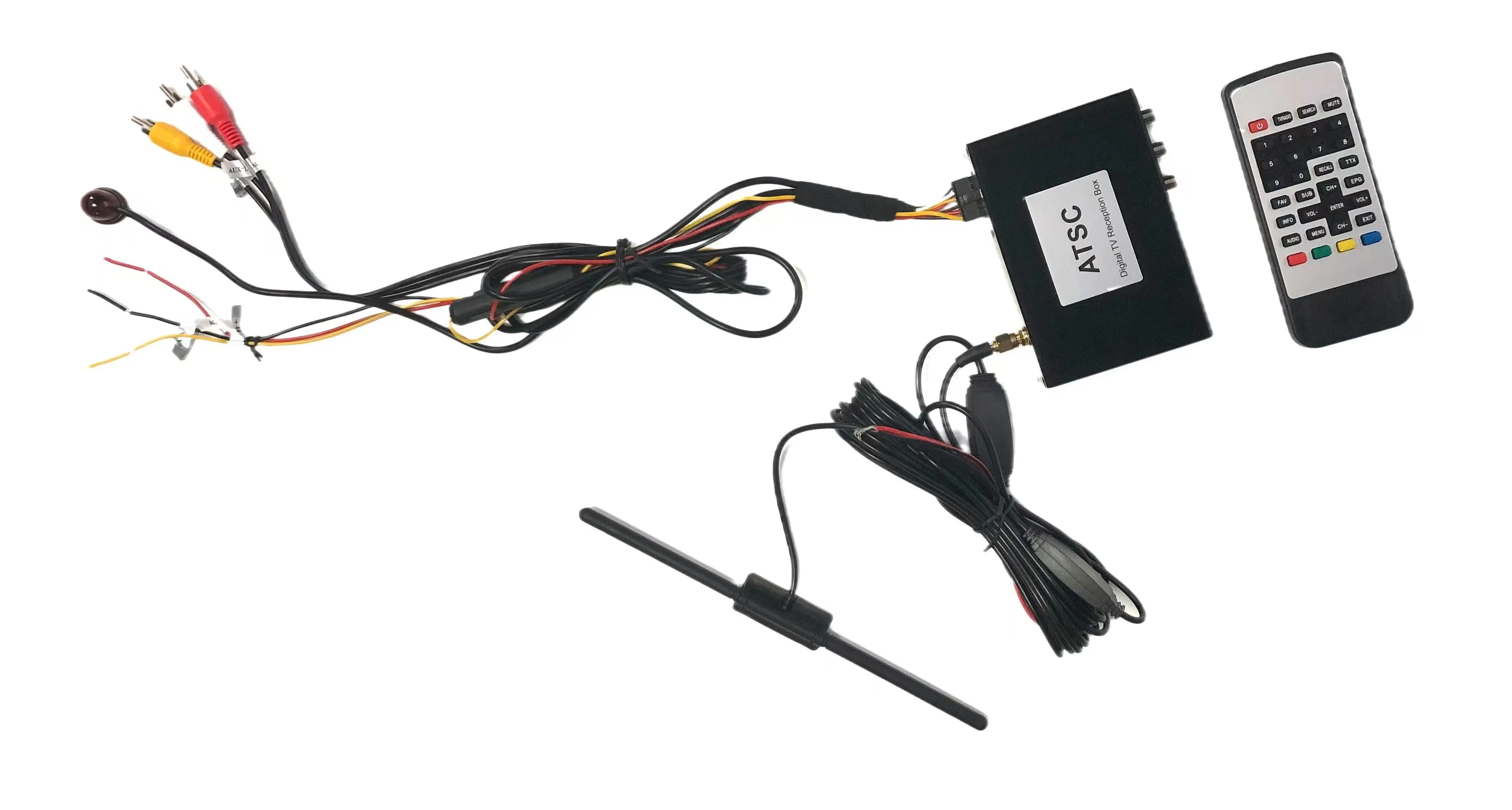 For  Mexco Canada North American Car TV Tuner   MPEG-4 Digital TV BOX Receiver TV Box  Digital TV Reception Box