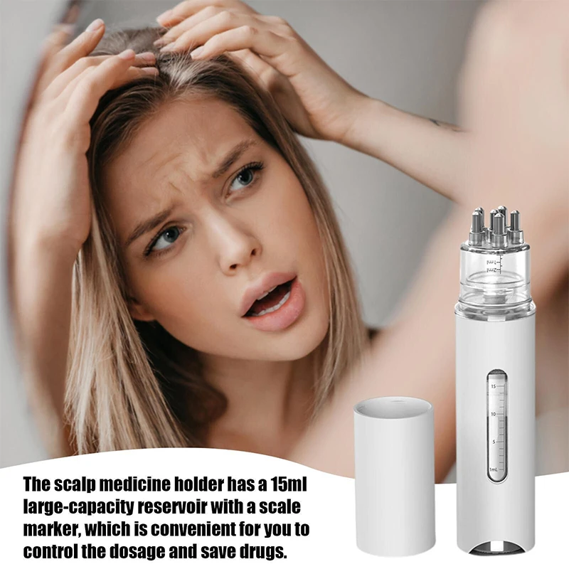 Scalp Applicator Portable Mini Massage Comb Fast Hair Growth Serum Anti Hair Loss Scalp Thinning Dry Fast Hair Growth Men Women