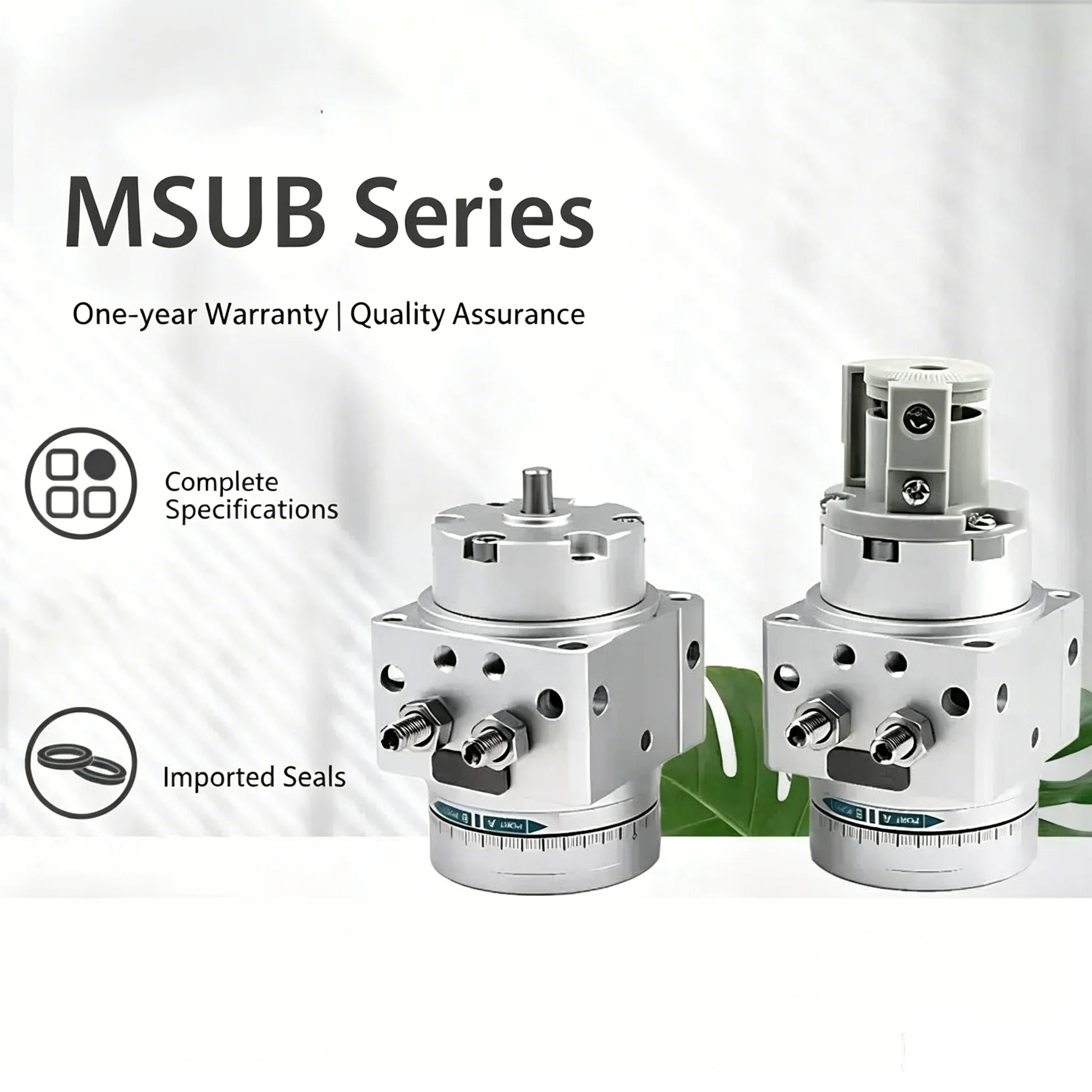 MSUB Side ported type MSU Rotary Table/Pneumatic Cylinder MDSUB 1 3 7 20-90S 180S  MSUA MDSUA 1 3 7 20-90S 180S