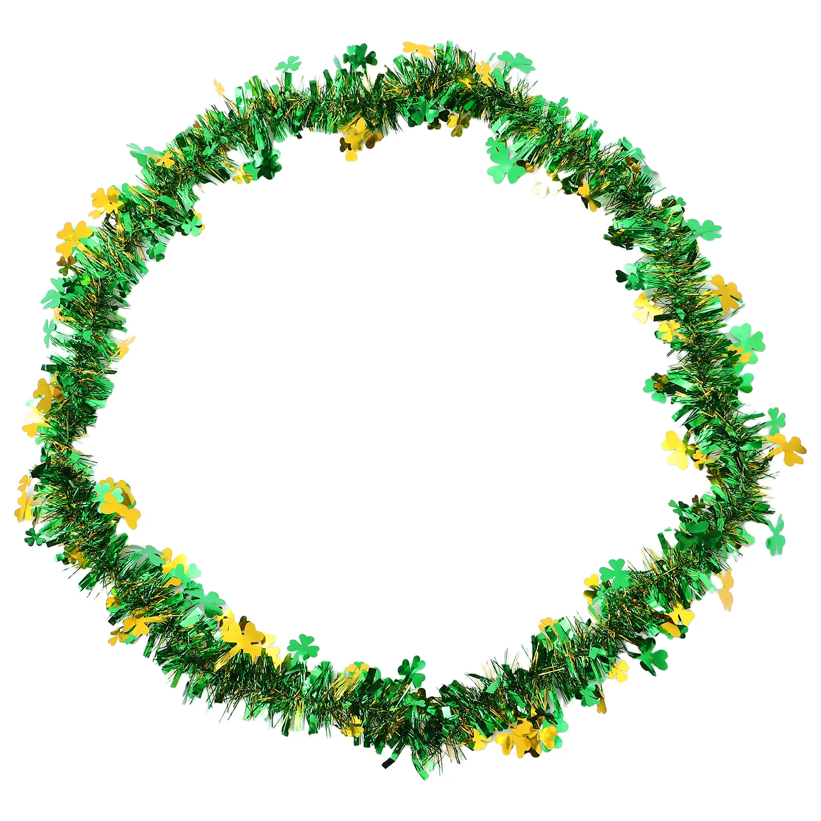

St Patricks Day Decorations Green Gold Party Supplies Festive nament Theme Accessories Layout Background Strip Holiday Prop