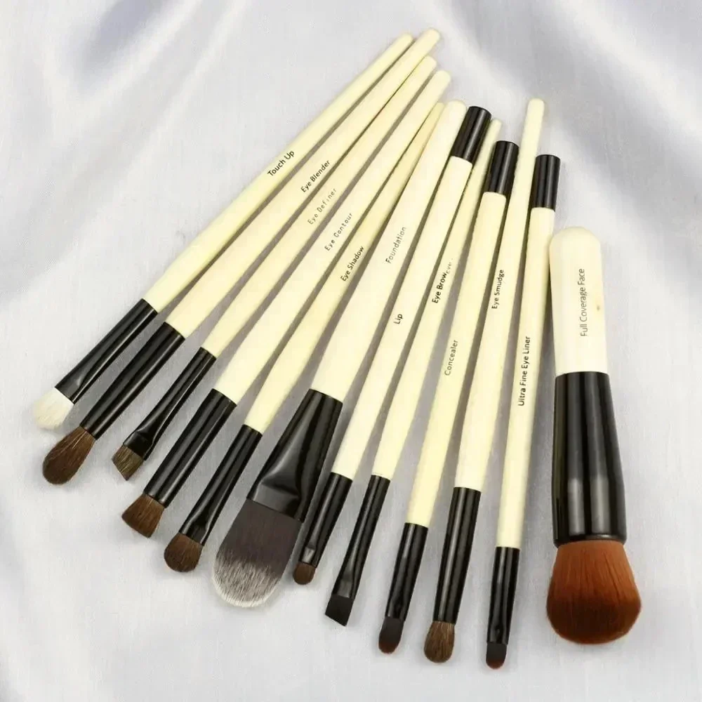 5/18pc BB Series Loose Powder Brush Angled Face Blush Brush Foundation Buffing Bursh Eyeshadow Shoder Blender Liner Makeup Brush