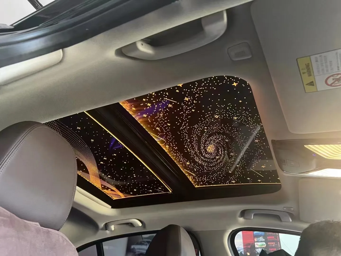 12V Certified Car Roof Sunroof Starry Sky Film New Condition Auto Interior Ambient Lighting Parts