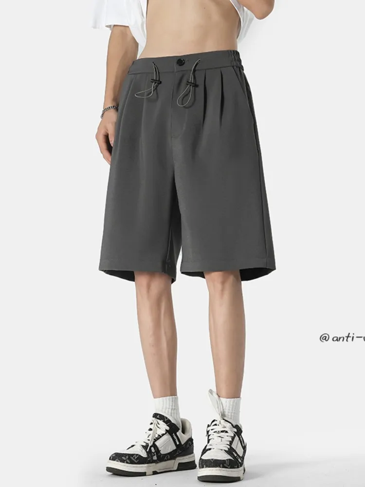 

Ice Silk Casual orts Men's Summer Thin Cool Breathable Sports orts Large Size Loose Baskeall Qui Dry Five-Point Pants