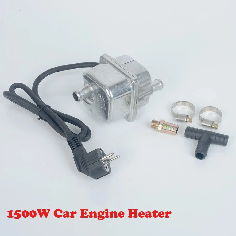 

1500W 220V European Standard Car Engine Heater Diesel Auto Engine Antifreeze Preheater Truck Coolant Winter Heating Accessorie