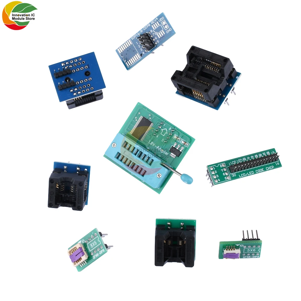 EZP2023+High Speed SPI Flash Programmer USB 2.0 With SOP8 SOP16-DIP8 Chip Adapter