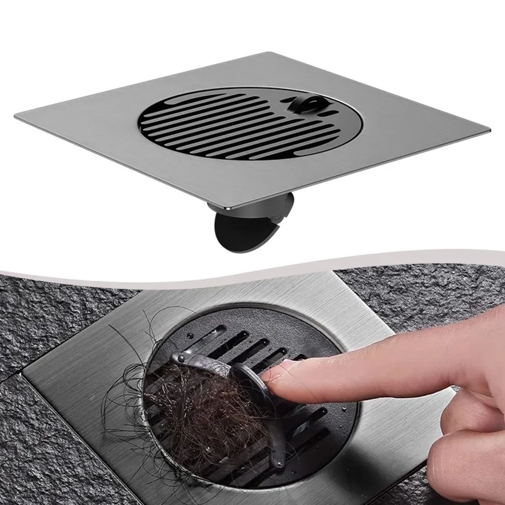 Stainless Steel Magnetic Self-Closing Insect Proof Floor Drain Core Deodorant Anti-smell No Smell Bathroom Toilet Sewer