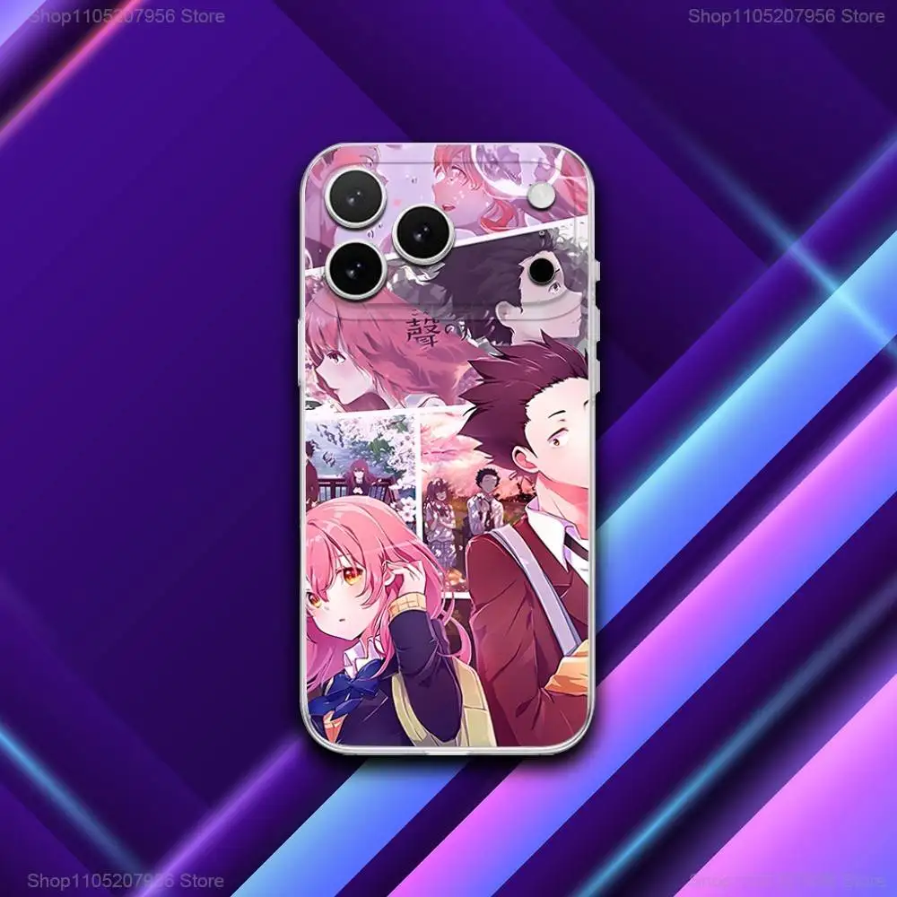 Чехол для телефона S-Silent Anime V-Voice для iPhone 11,12,15,14,13,17,16,Pro,Plus,E,Max,Air,Mini Магнитный матовый чехол