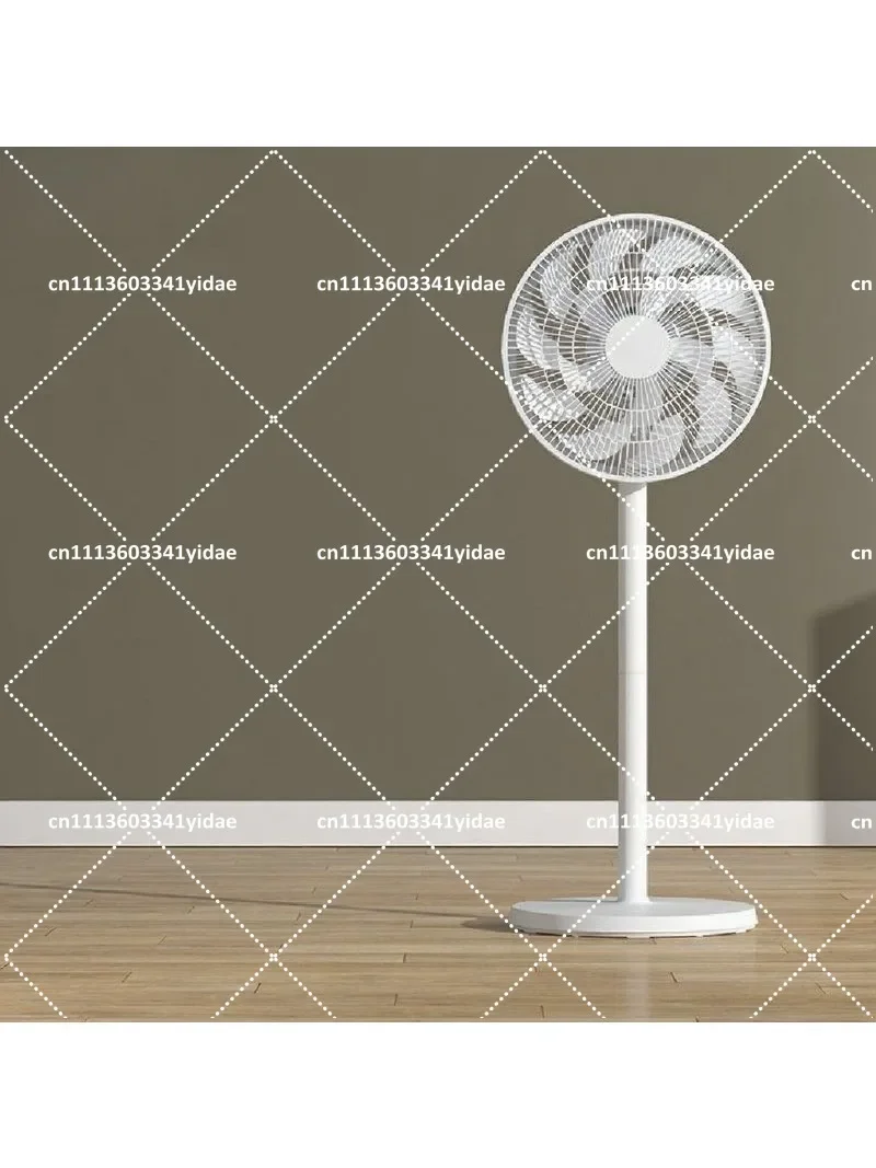 Silent Electric Floor Fan with Remote Control And Timing Strong Wind Shaking Head for Desktop Bedroom Household Use