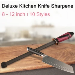 TAIDEA TG200612inch Knife sharpener rod Ceramics Kitchen knife tools Fast sharping Grind rod Non-slip design musats