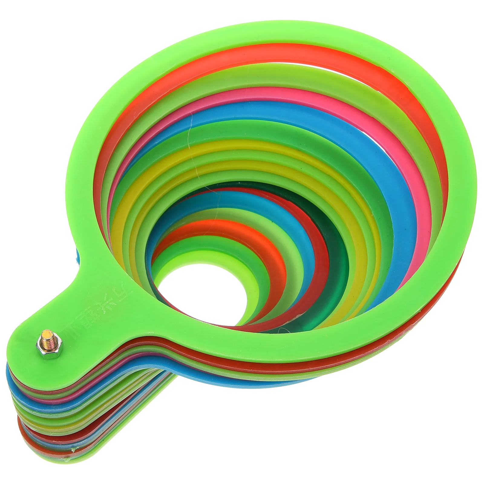 

Fruits Measurement Tool Manual Diameter Measuring Circle Plastic Gauge for