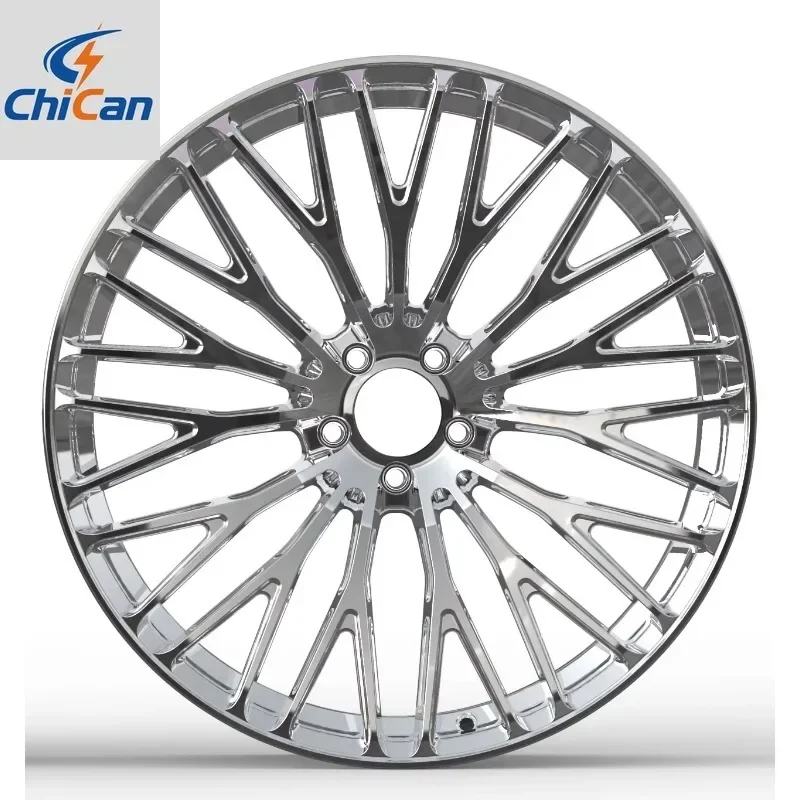 

【2026】Chican Custom Forged High Quality Custom Forged Wheels 22-24 Inch Rims Polished Chromed For Mercedes Gls Range Rover Bentl