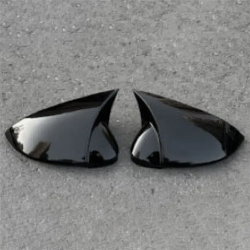 AB96-Car Side Wing Mirror Cover Rearview Cap Rearview Mirror Cover Trim For VW Golf 8 MK8 2020-2022