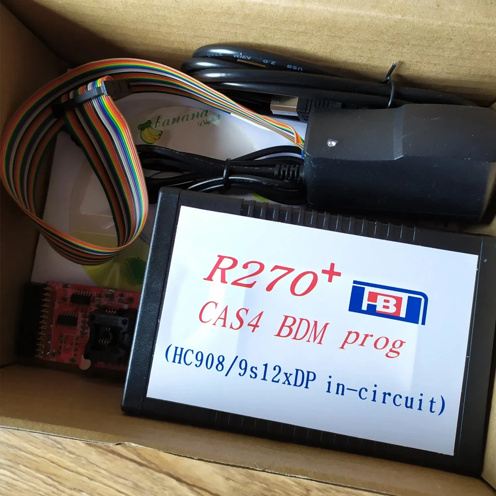 

Professional R270+ CAS4 BDM Programmer V1.20 for BMW Diagnostic Auto Key Programming Tool Read and Write Chip Data