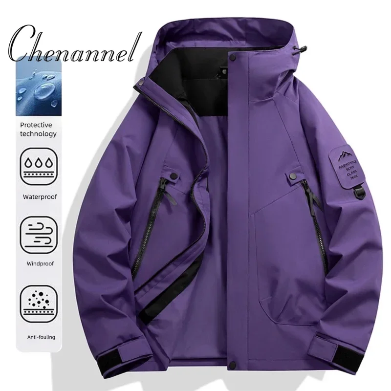 

Men's Spring Autumn Jacket, High Street Streetwear Hong Kong & Japanese Style Trendy Coat