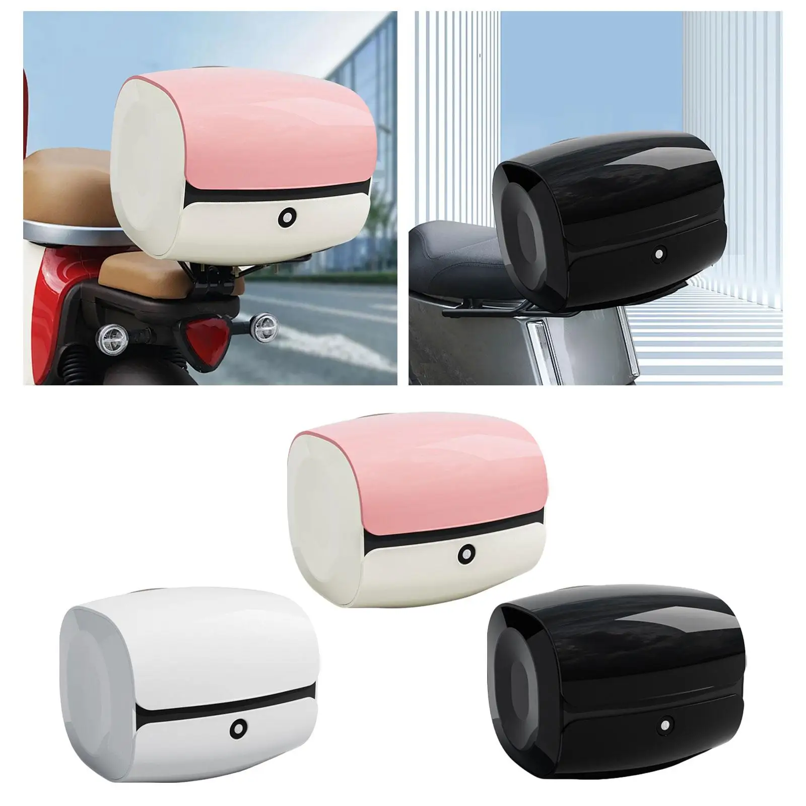 

Motorcycle Tail Bag Accessory Spacious Trunk High Performance Motorbike Helmet Bag Waterproof Motorcycle Travel Luggage Bags