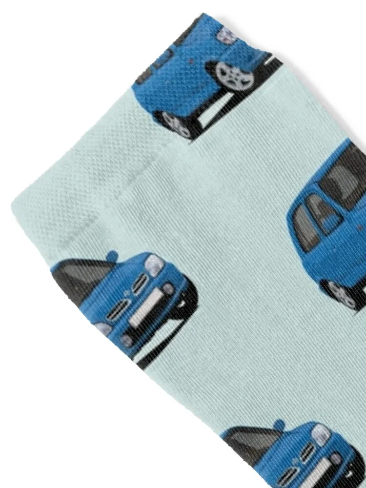 Nissan Micra (March) K11C - illustration - blue Socks christmas gifts cool Socks Male Women's