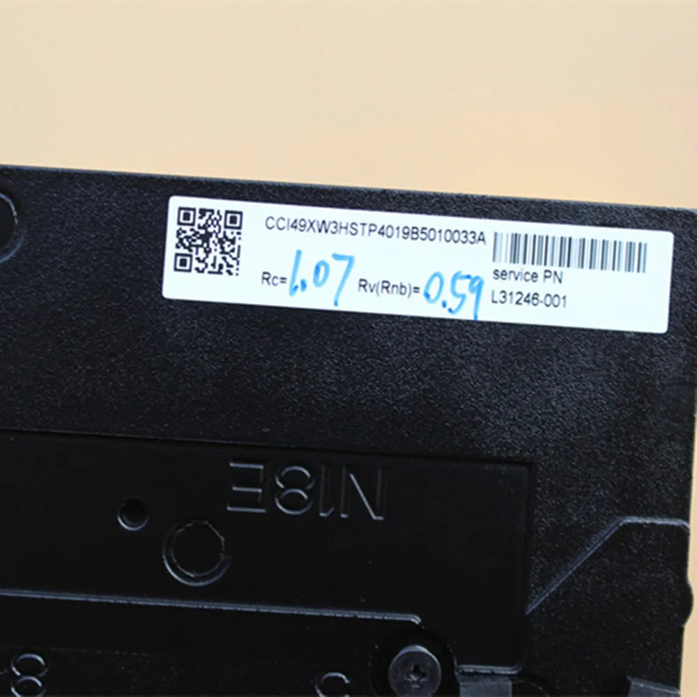 Y Store New Original For HP ZBOOK 17 G5 Laptop CPU Cooling Radiator Heatsink HSN-Q12C L31246-001 100% Tested Fast Ship