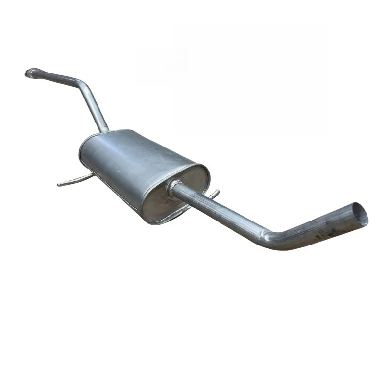 

YIFENG Car Exhaust Muffler 2.5 Inch Inlet Stainless Steel Universal Resonator 12 Inch Long Performance Muffler