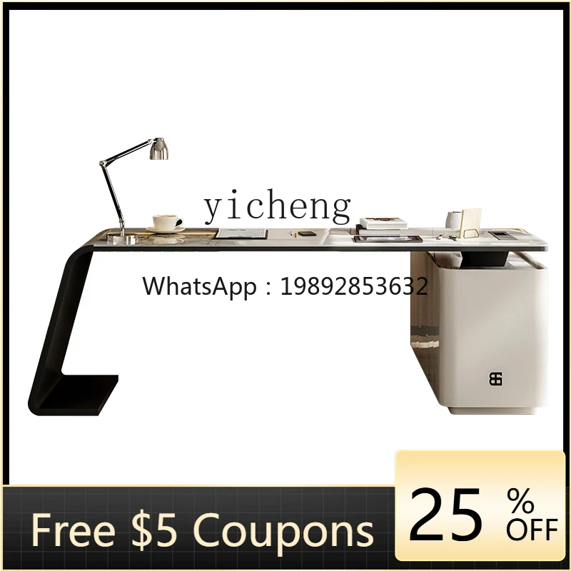 

BF Slate Desk Household Computer Desk with Drawer Simple Modern Study Table