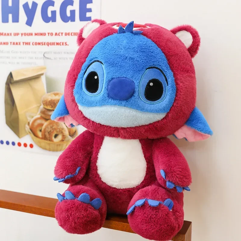 40/55/70cm Lilo and Stitch Disney Plush Toys Lotso Pixar Anime Plushie Stich Dolls Pikachu Pillow Soft Stuffed Gift for Children