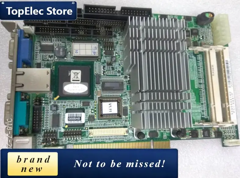 TopElec PCI-6881 100% OK Original Embedded IPC Board PCI Bus Industrial Motherboard Half-Size CPU Card Mainboard PCI-6881F REV.A
